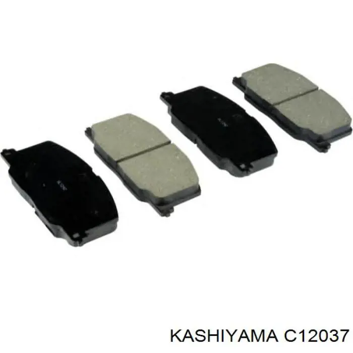 Передние тормозные колодки C12037 Kashiyama