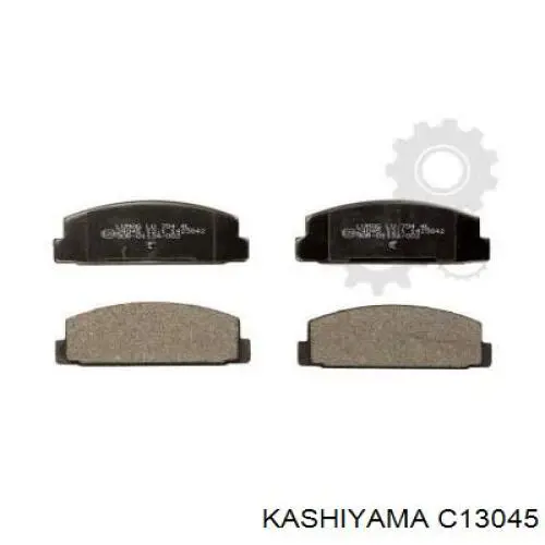 Передние тормозные колодки C13045 Kashiyama