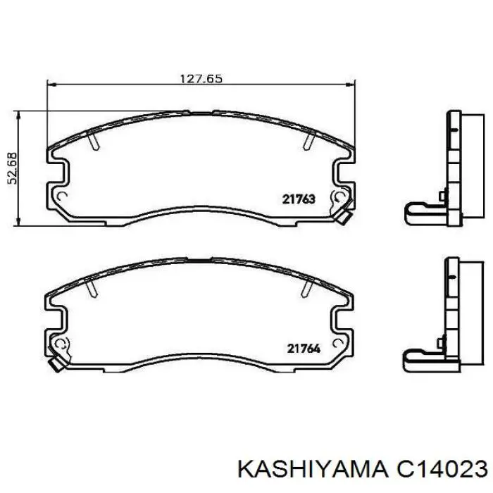 Передние тормозные колодки C14023 Kashiyama