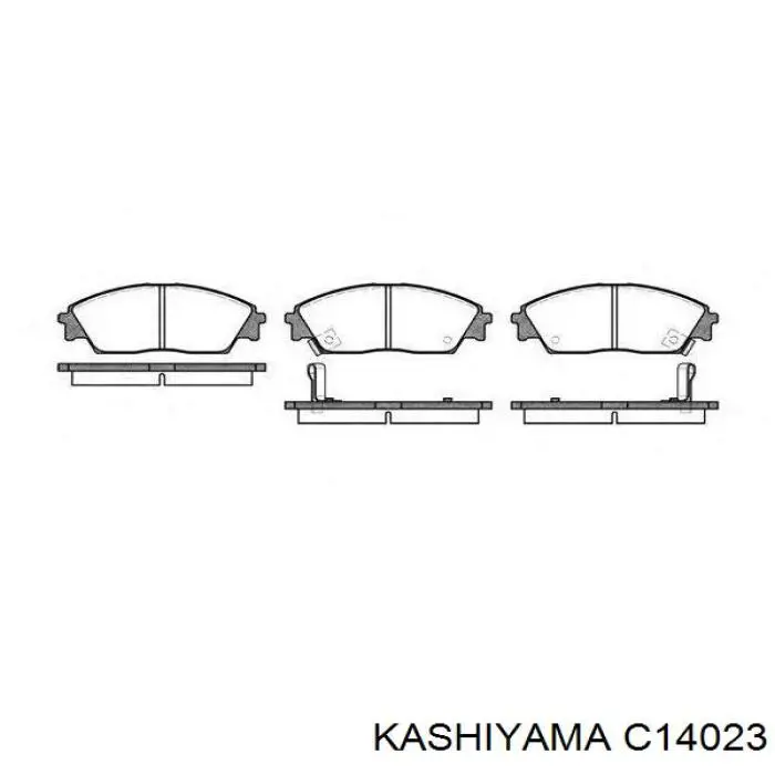 Колодки Kashiyama C14023 цена, от 17.29 USD