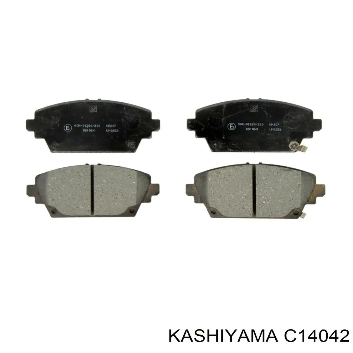 C14042 Kashiyama колодки тормозные передние дисковые