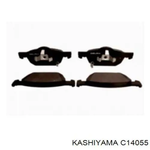 C14055 Kashiyama Колодки передние