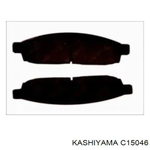 C15046 Kashiyama Колодки передние