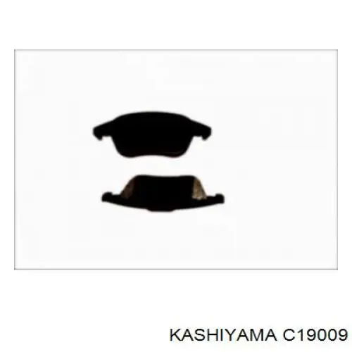 Передние тормозные колодки C19009 Kashiyama