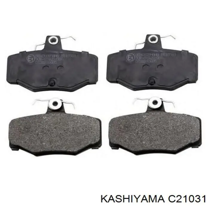Задние тормозные колодки C21031 Kashiyama