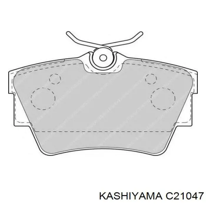 Колодки дисковые  Kashiyama C21047 цена, от 25.73 USD