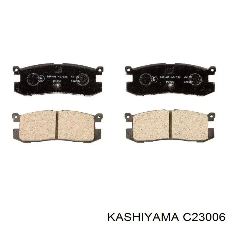 C23006 Kashiyama Колодки тормозные дисковые комплект