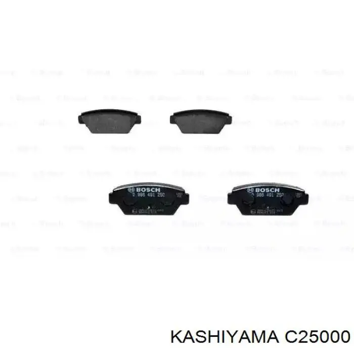 Задние тормозные колодки C25000 Kashiyama