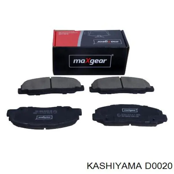 D0020 Kashiyama Колодки передние