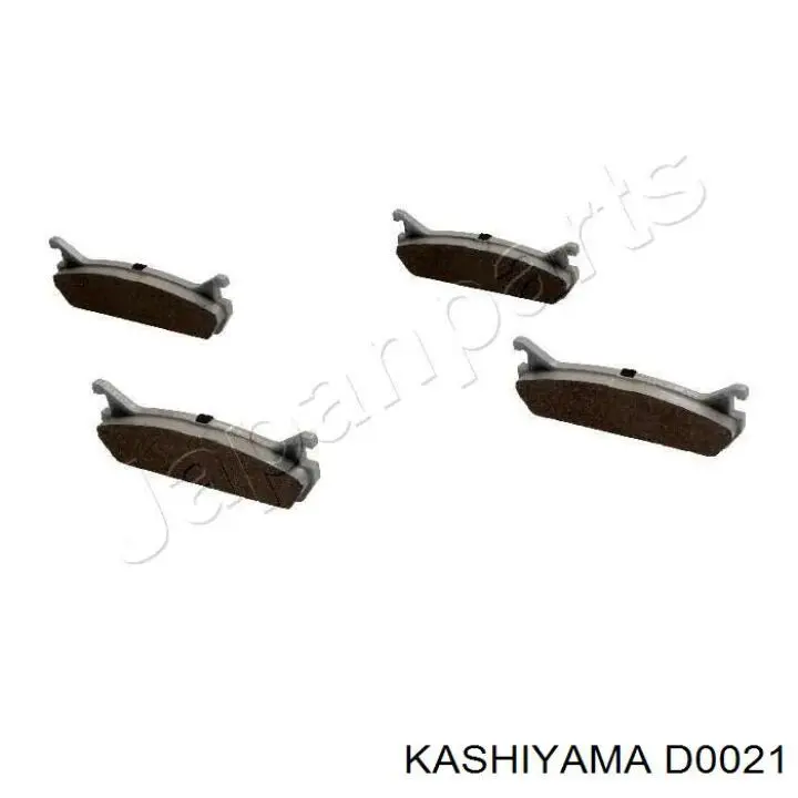 Задние тормозные колодки D0021 Kashiyama