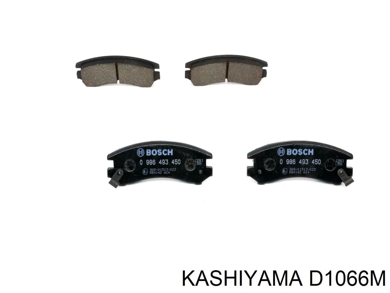 D1066M Kashiyama колодки тормозные передние дисковые