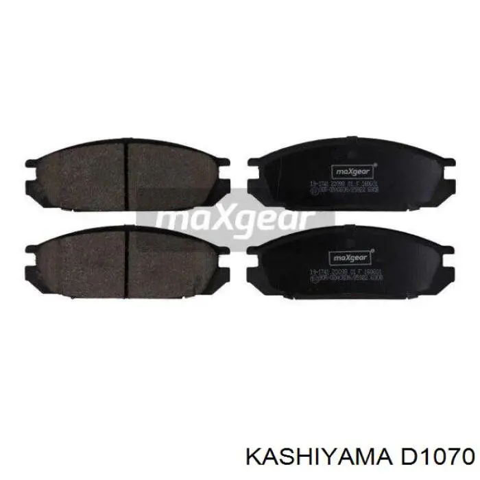 Передние тормозные колодки D1070 Kashiyama