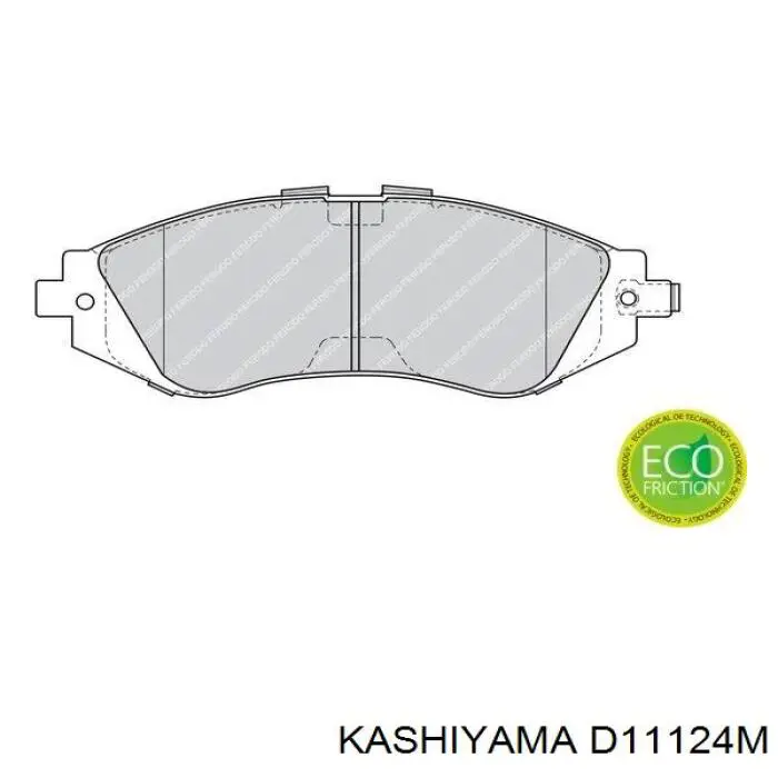 Колодки Kashiyama D11124M цена, от 16.15 USD