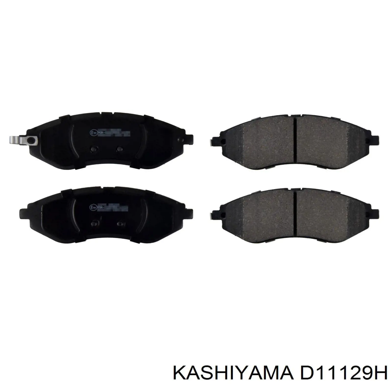 Колодки Kashiyama D11129H цена, от 12.68 USD