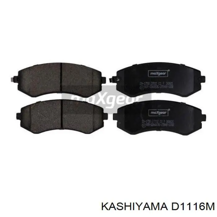 Колодки Kashiyama D1116M цена, от 12.65 USD