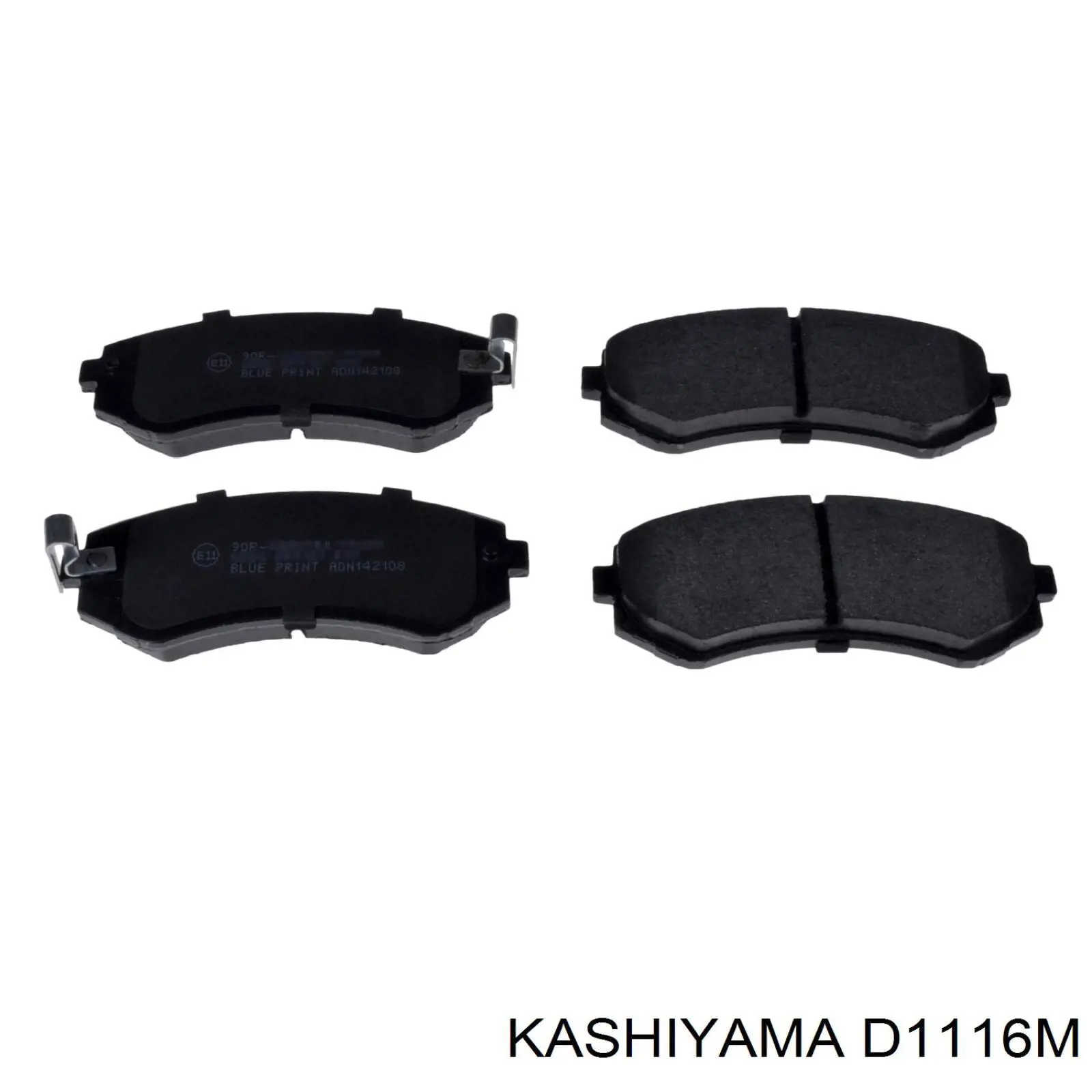 Купить D1116M Kashiyama Колодки тормозные