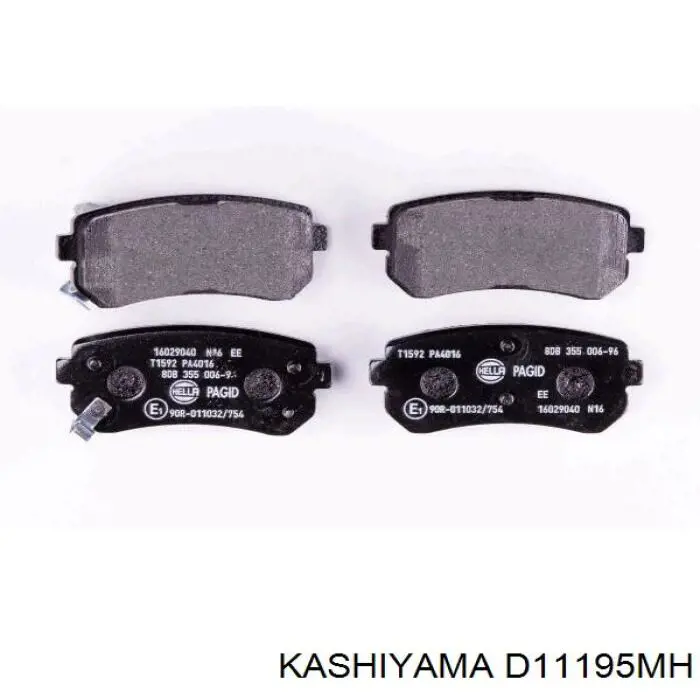 Колодки дисковые  Kashiyama D11195MH цена, от 22.20 USD