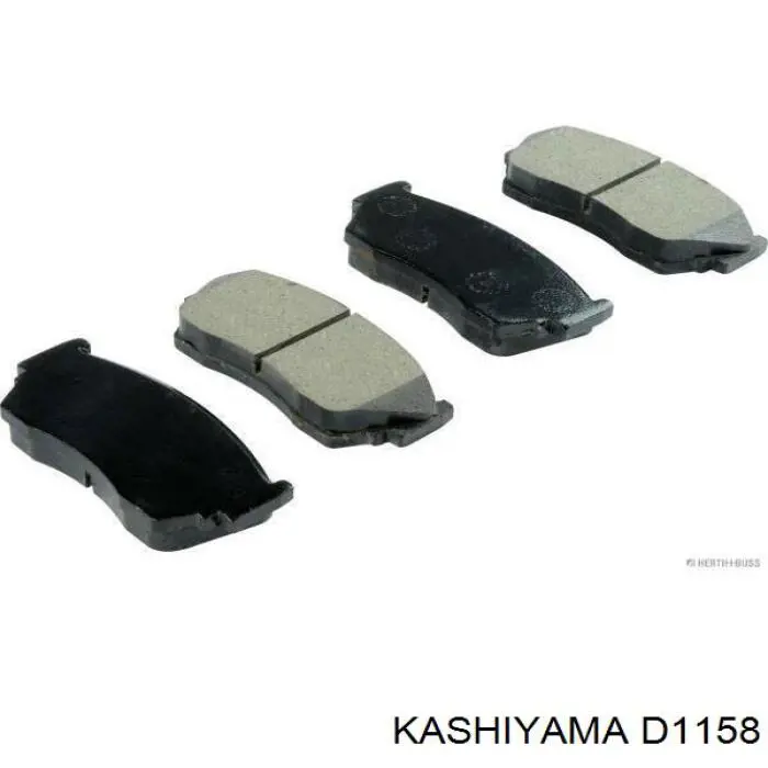 Передние тормозные колодки D1158 Kashiyama