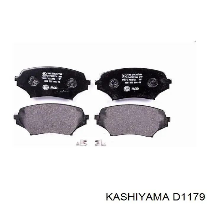 D1179 Kashiyama задние тормозные колодки