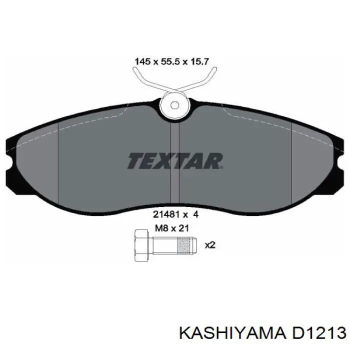Колодки Kashiyama D1213 цена, от 24.07 USD