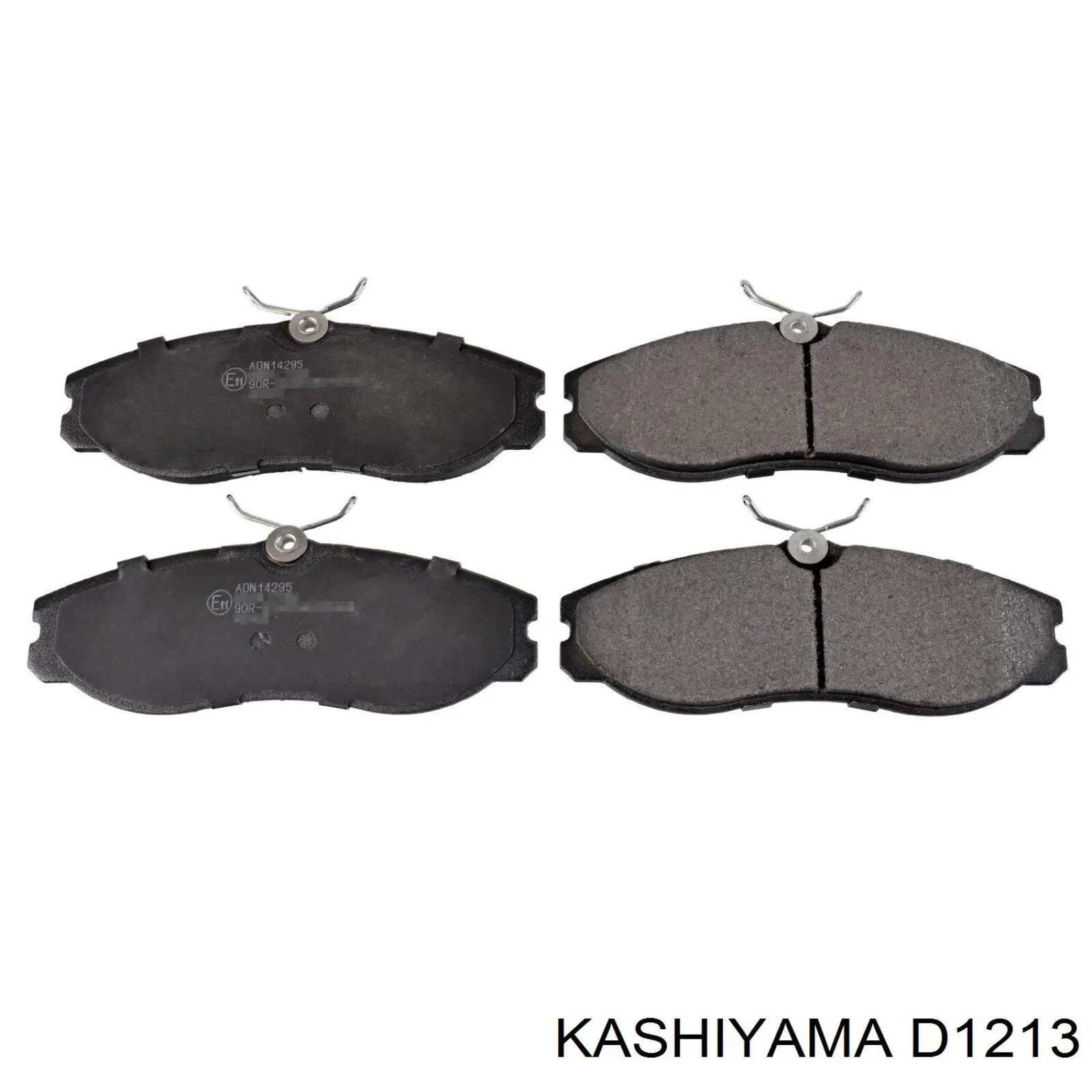 Pastillas de freno delanteras D1213 Kashiyama