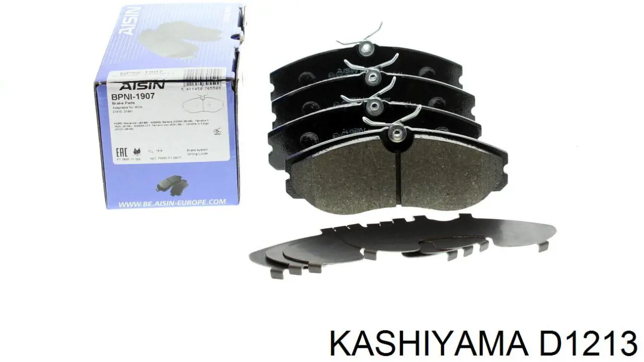 Передние тормозные колодки D1213 Kashiyama