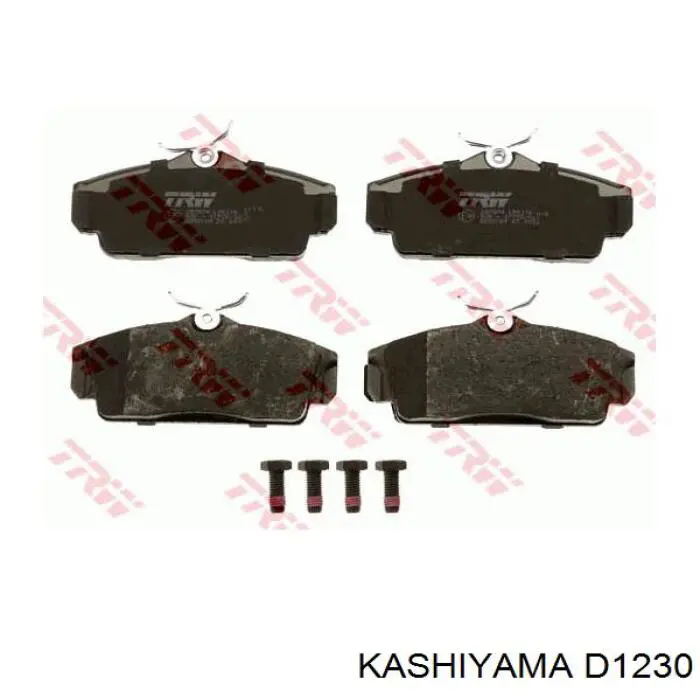 Купить D1230 Kashiyama Колодки тормозные