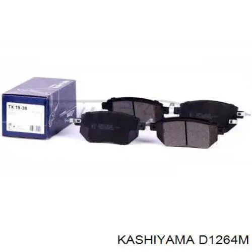 Колодки Kashiyama D1264M цена, от 23.82 USD