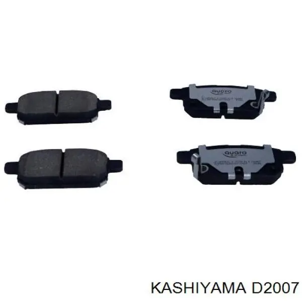 Колодки Kashiyama D2007 цена, от 16.88 USD