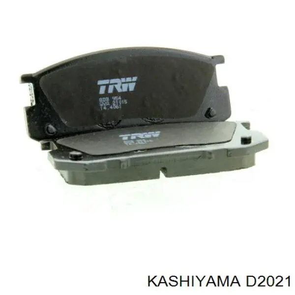 Передние тормозные колодки D2021 Kashiyama