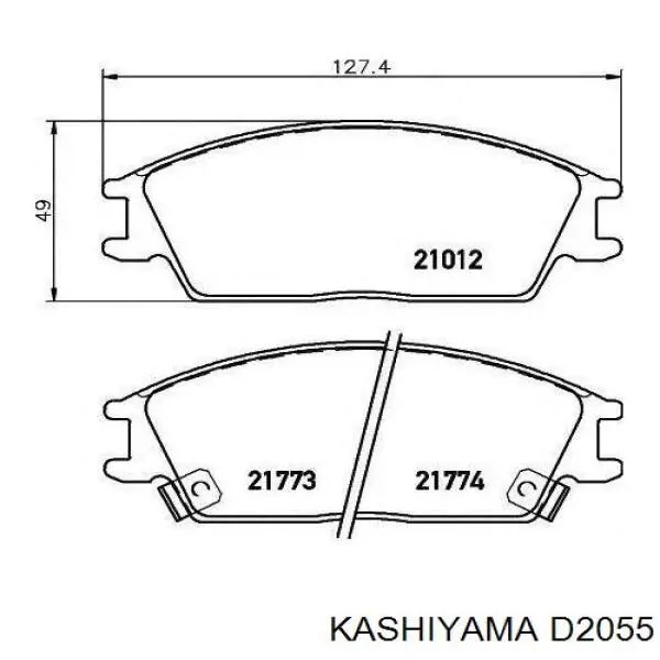 Тормозные колодки Toyota 0446528151