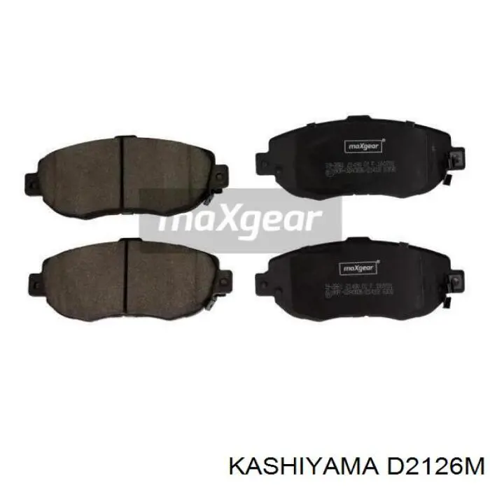 D2126M Kashiyama Колодки передние