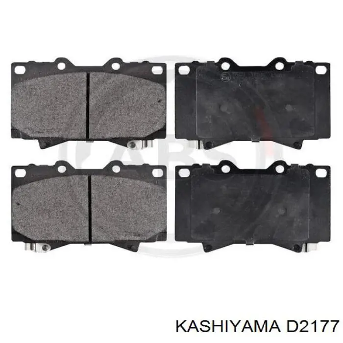 Купить D2177 Kashiyama Колодки тормозные