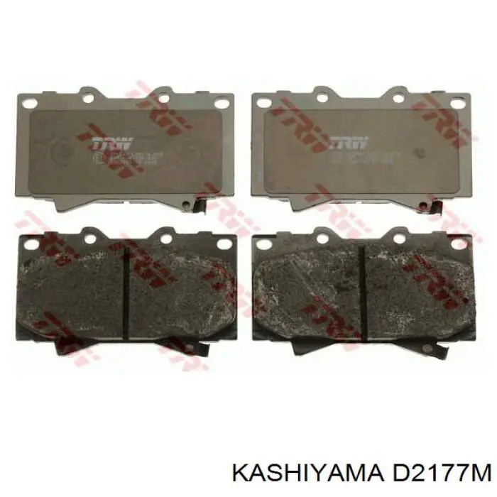 Колодки Kashiyama D2177M цена, от 25.75 USD