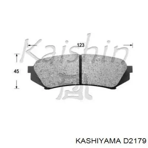Колодки дисковые  Kashiyama D2179 цена, от 18.28 USD