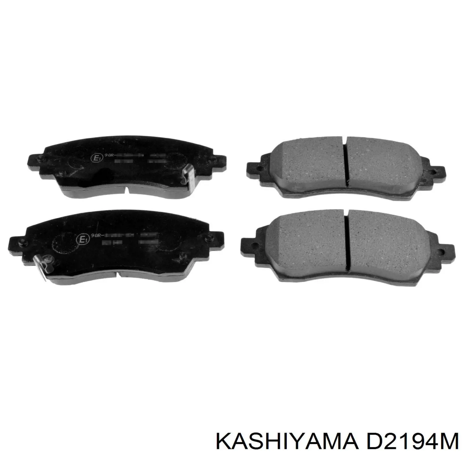 D2194M Kashiyama колодки тормозные передние дисковые