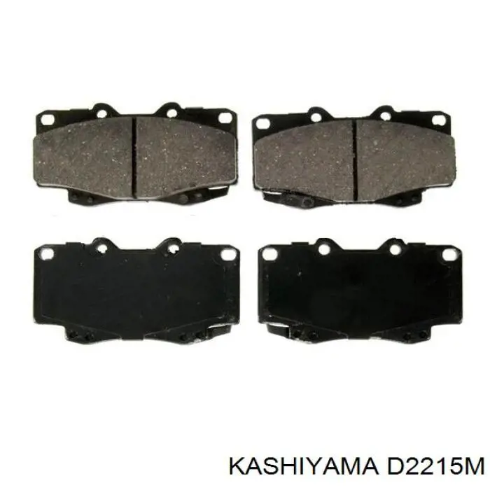 Колодки Kashiyama D2215M цена, от 34.21 USD