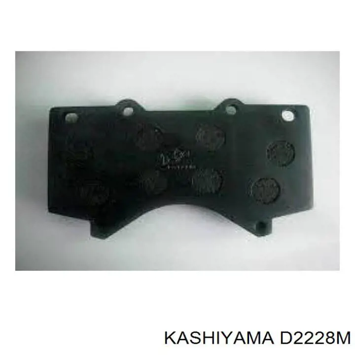 Колодки Kashiyama D2228M цена, от 37.65 USD