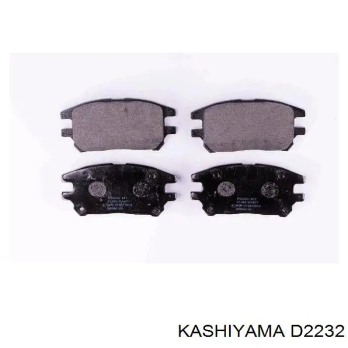 Колодки Kashiyama D2232 цена, от 14.70 USD