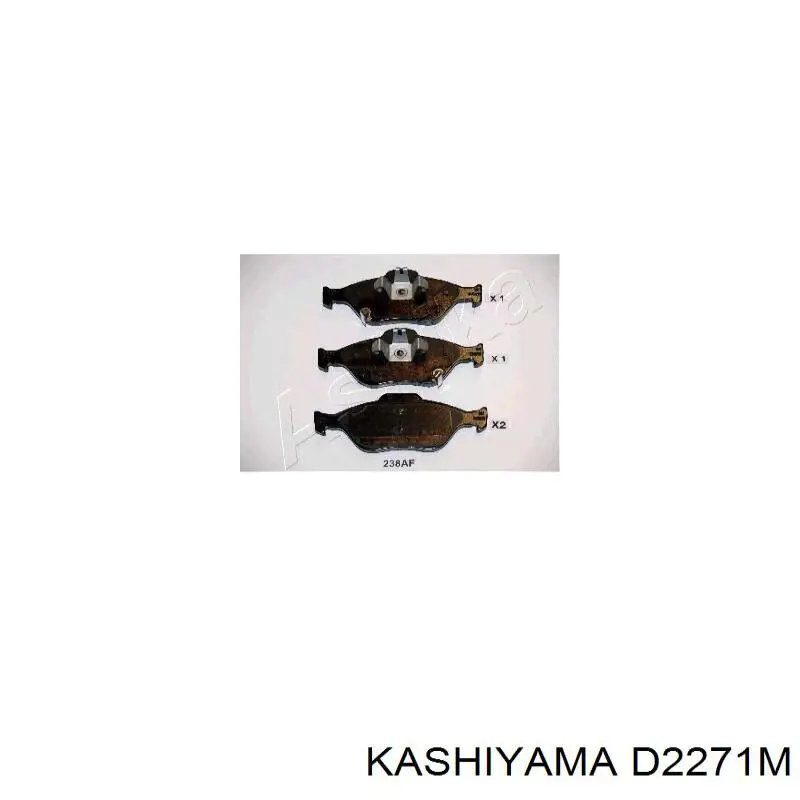 Колодки Kashiyama D2271M цена, от 26.49 USD