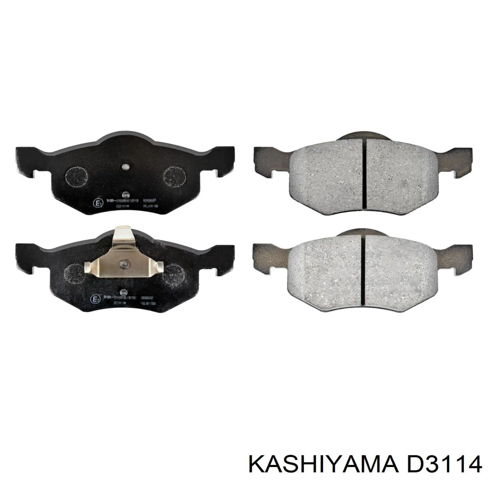 Купить D3114 Kashiyama Колодки тормозные