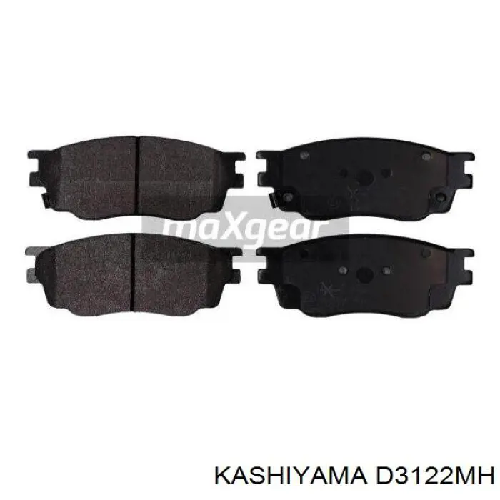 D3122MH Kashiyama Колодки передние