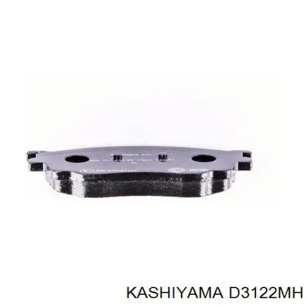 Колодки Kashiyama D3122MH цена, от 19.89 USD