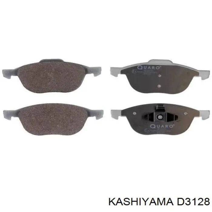 D3128 Kashiyama Колодки передние