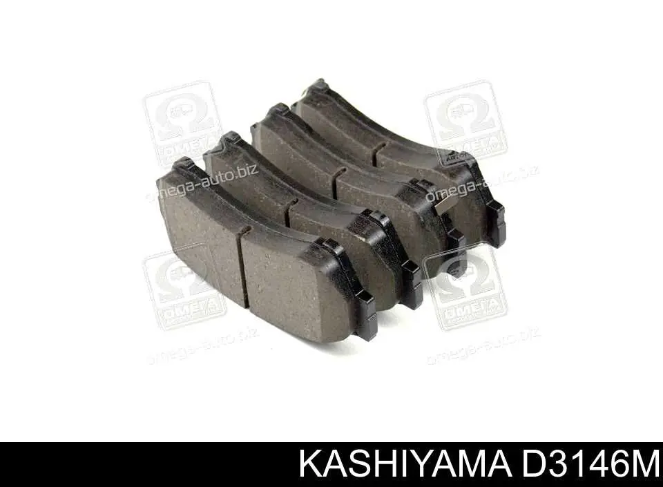 D3146M Kashiyama колодки тормозные передние дисковые