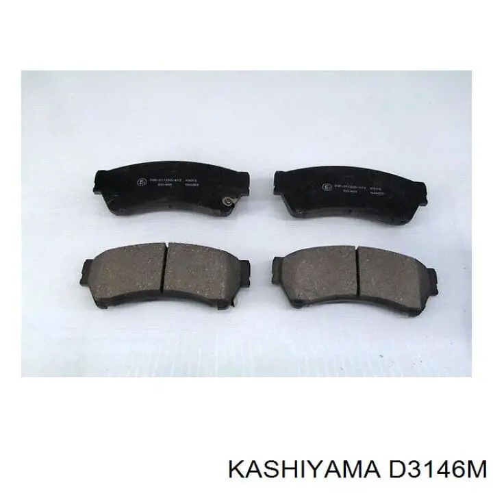 Колодки Kashiyama D3146M цена, от 19.11 USD