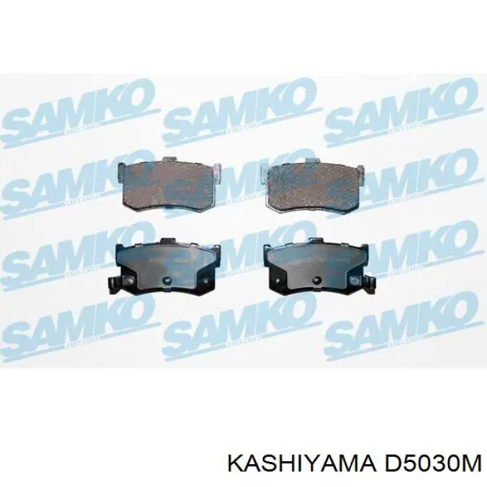 Задние тормозные колодки D5030M Kashiyama