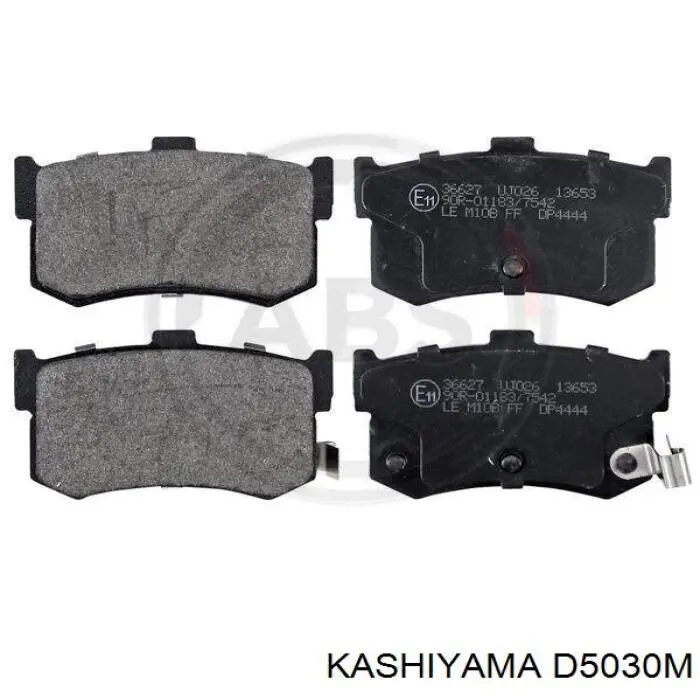 D5030M Kashiyama Колодки тормозные дисковые комплект