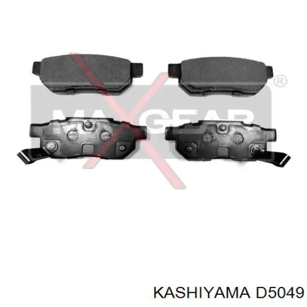 Купить D5049 Kashiyama Колодки тормозные задние, дисковые