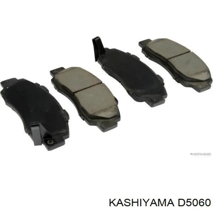 D5060 Kashiyama колодки тормозные передние дисковые